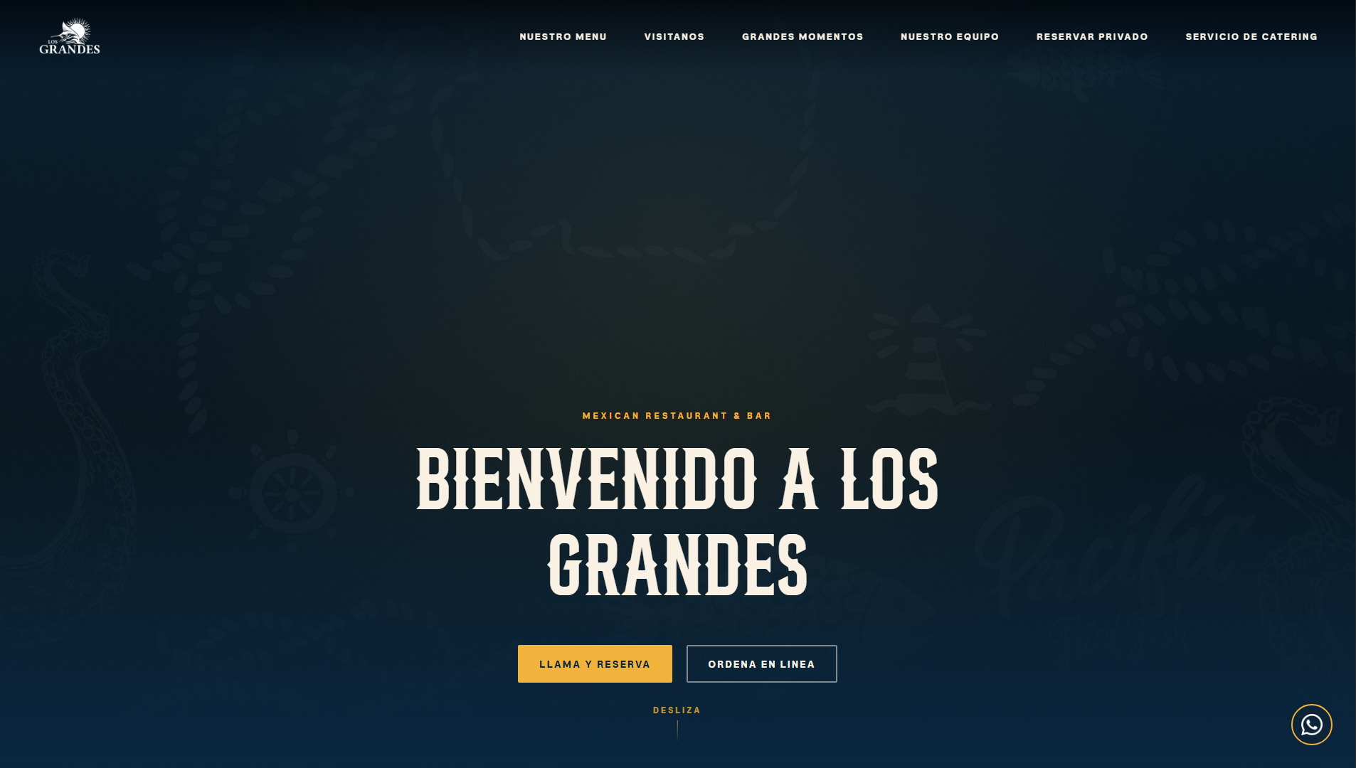 Sitio web de Los Grandes
