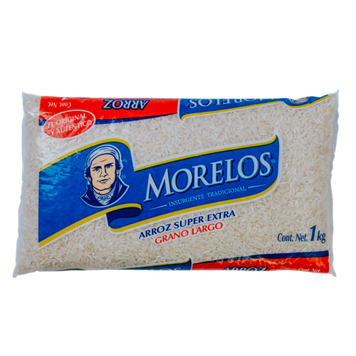 Arroz Grano Largo Morelos 1 kg