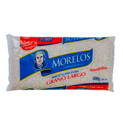 Arroz Grano Largo Morelos 500 g