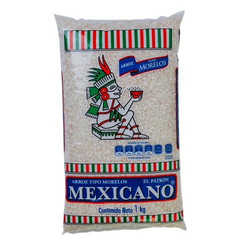 Arroz Tipo Morelos El Patrón Mexicano 1 kg